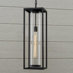 OL20009.0.OL20009BK Modern Miller Outdoor Pendant