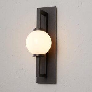 OL20023.0.OL20023BK Veritas Outdoor Sconce – Small