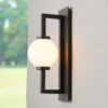 OL20023.2.OL20023BK Veritas Outdoor Sconce – Small – view 3