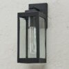 OL20068.1.OL20068BK Maddox Beveled Outdoor Sconce – Small – view 2