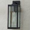 OL20070.1.OL20070BK Maddox Beveled Outdoor Sconce – Large – view 2