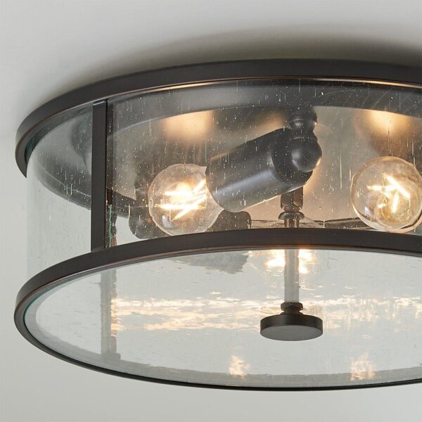 OL20089.2.OL20089BK Fife Outdoor Ceiling Light – view 3
