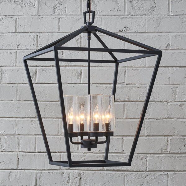OL20128.0.OL20128BK Clearview Outdoor Hanging Lantern