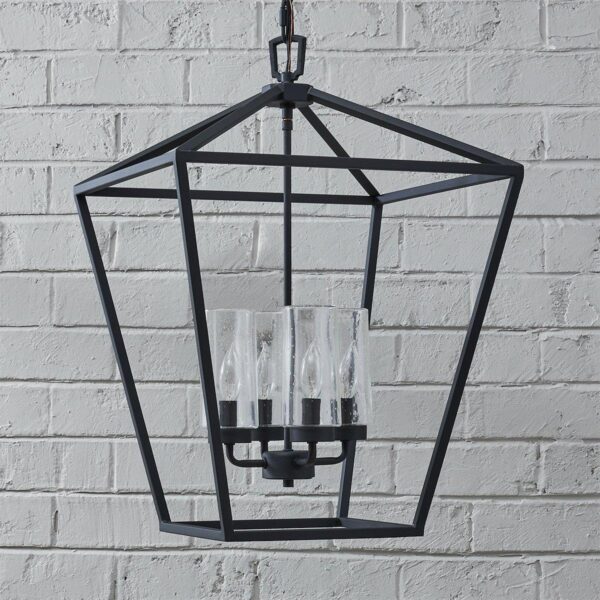 OL20128.1.OL20128BK Clearview Outdoor Hanging Lantern – view 2