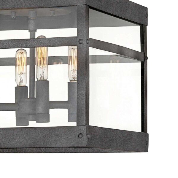 OL20134.2.OL20134ZN Vintage Suspended Pane Outdoor Ceiling Light – view 3
