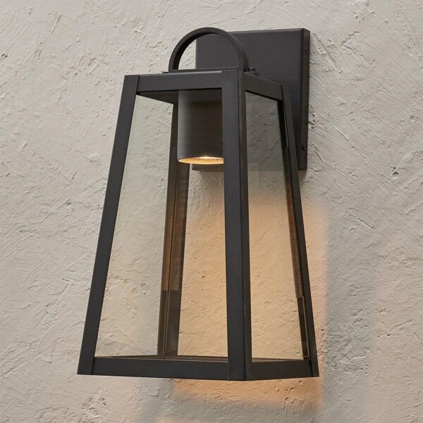 OL21020.0.OL21020BK Modern Ilona Outdoor Sconce – Small