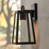 OL21020.2.OL21020BK Modern Ilona Outdoor Sconce – Small – view 3