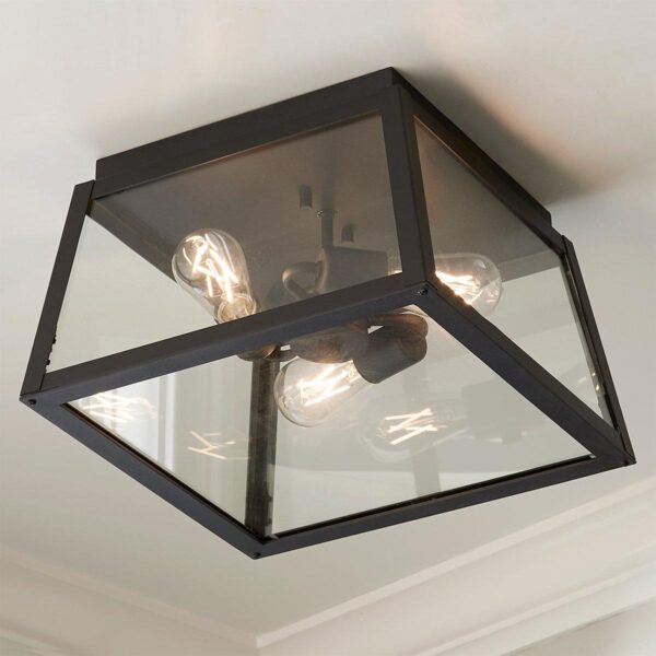 OL21021.0.OL21021BK Classic Ilona Outdoor Ceiling Light