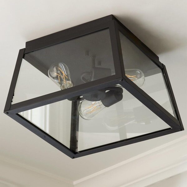 OL21021.1.OL21021BK Classic Ilona Outdoor Ceiling Light – view 2