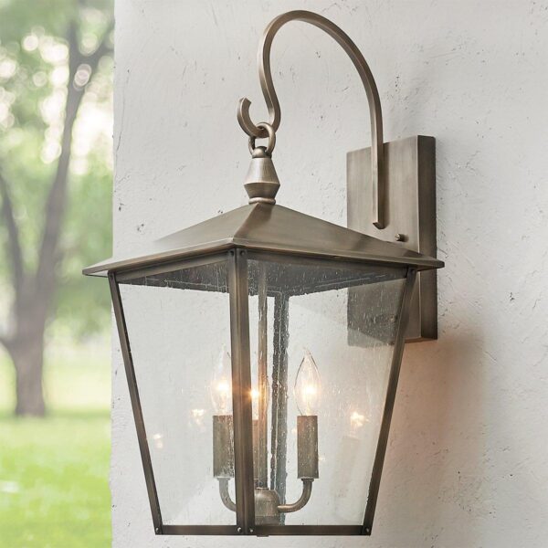 OL21049.3.OL21049BZ Classic Caroline Outdoor Sconce – Large – view 4