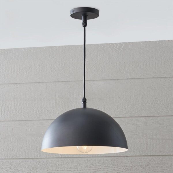 OL21079.0.OL21079BK Derby Indoor/Outdoor Pendant – Small