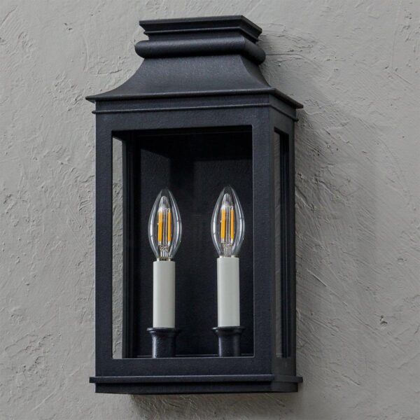 OL22090.1.OL22090BK Zigmund Outdoor Sconce – 2 Light – view 2