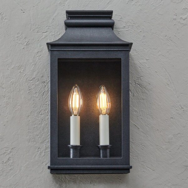 OL22090.2.OL22090BK Zigmund Outdoor Sconce – 2 Light – view 3