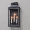 OL22091.0.OL22091BK Zigmund Outdoor Sconce – 3 Light