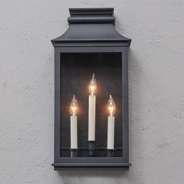 OL22091.2.OL22091BK Zigmund Outdoor Sconce – 3 Light – view 3