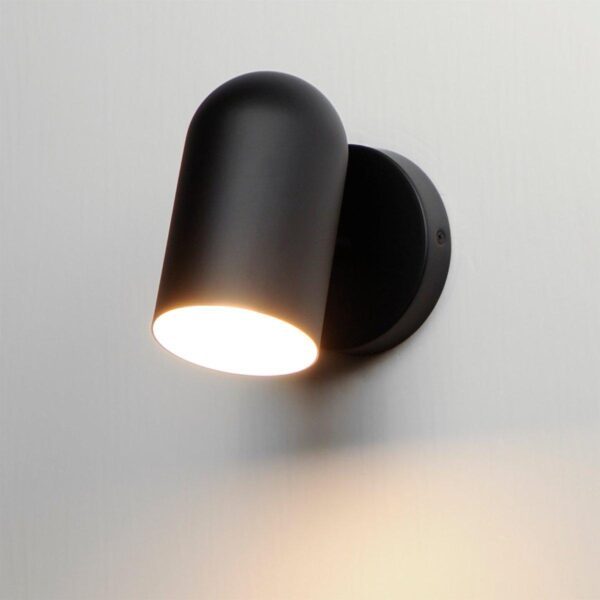 Single Spotlight Outdoor Sconce – Dome – view 2