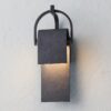 OL24015.0.OL24015BZ Bent Pocket Outdoor Sconce – 19″