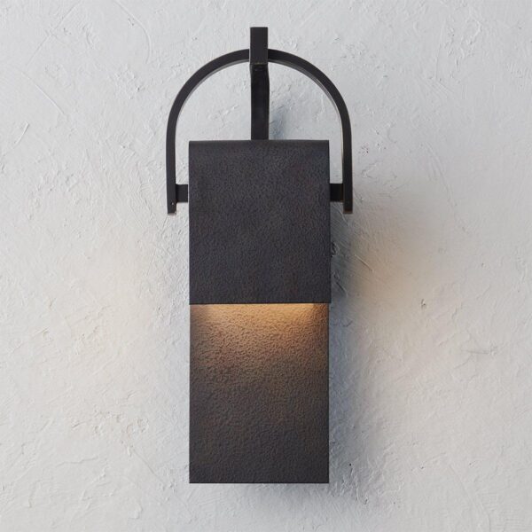 OL24015.3.OL24015BZ Bent Pocket Outdoor Sconce – 19″ – view 4