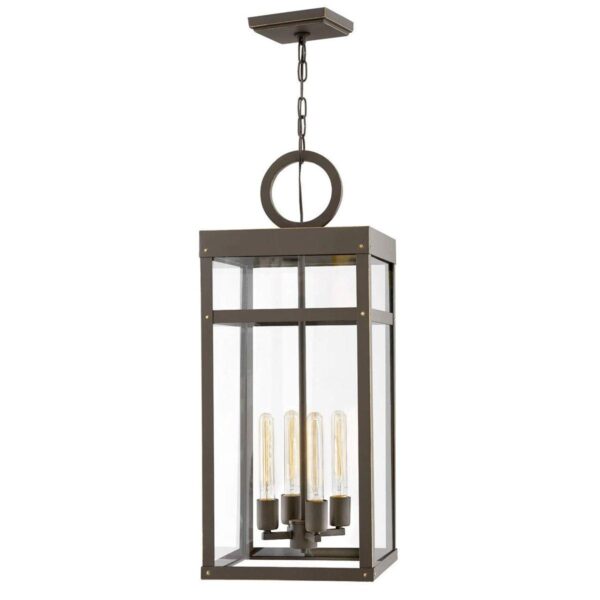 OL24060.0.OL24060BZ Vintage Suspended Pane Outdoor Lantern