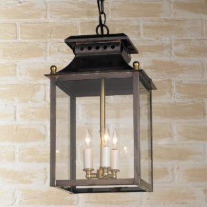 Colonial Metalcrafts Federal Outdoor Hanging Lantern – Small