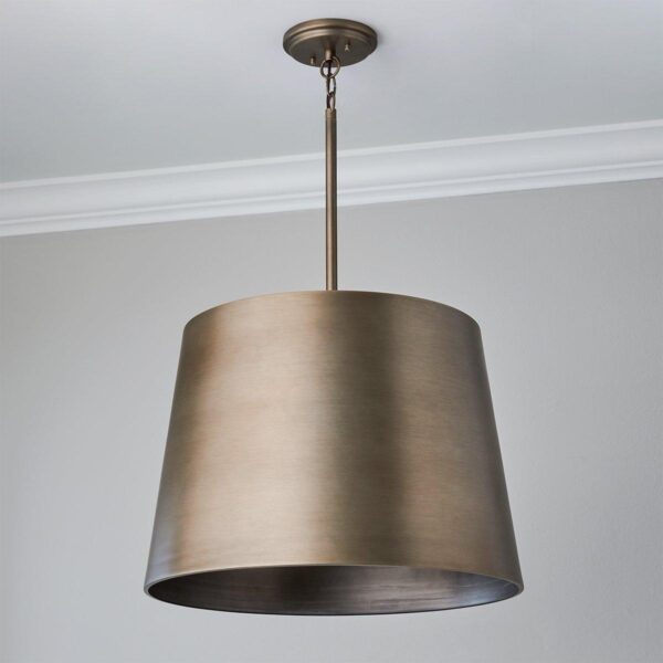 PE21202.1.PE21202BZ Saresh Indoor / Outdoor Drum Pendant – view 2