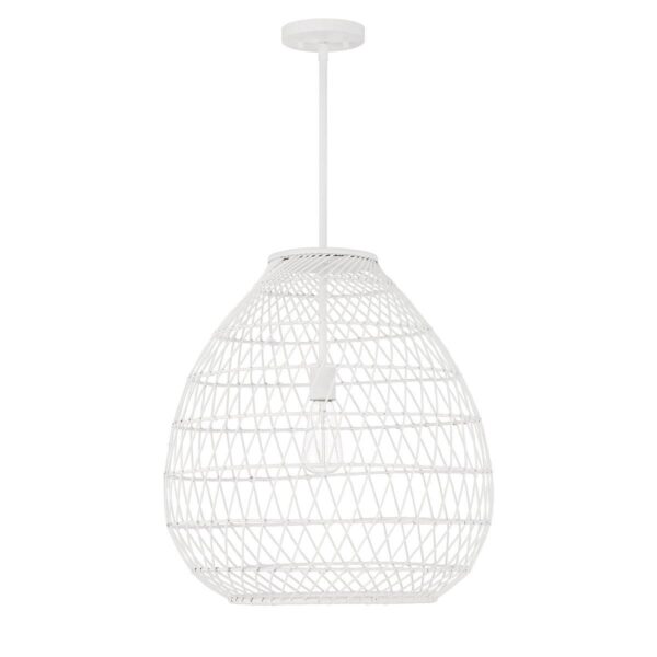 PE24337.1.PE24337WH Palmarito Indoor / Outdoor Pendant – view 2