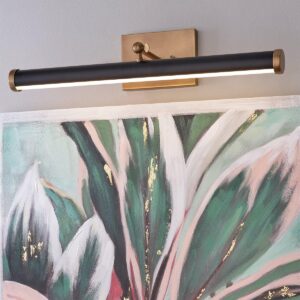 PL23012.0.PL23012AB Two Tone LED Picture Light – Medium