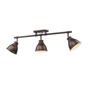 Classic Dome Shade Metal Track Light