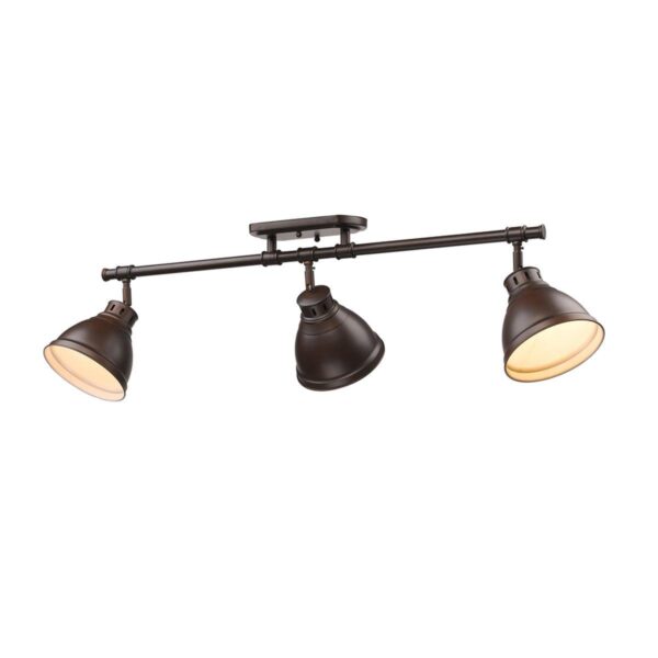Classic Dome Shade Metal Track Light – view 3
