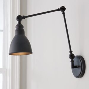 Adjustable Arm Swing Arm Sconce – 1 Light