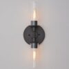 SC15116.3.SC15116BZ Double Bullet Glass Sconce – view 4