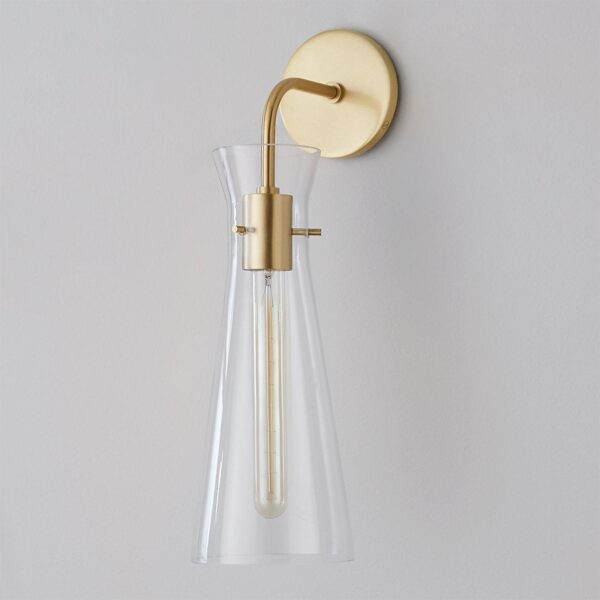 SC17135.1.SC17135AB Minimalist Flare Sconce – view 2