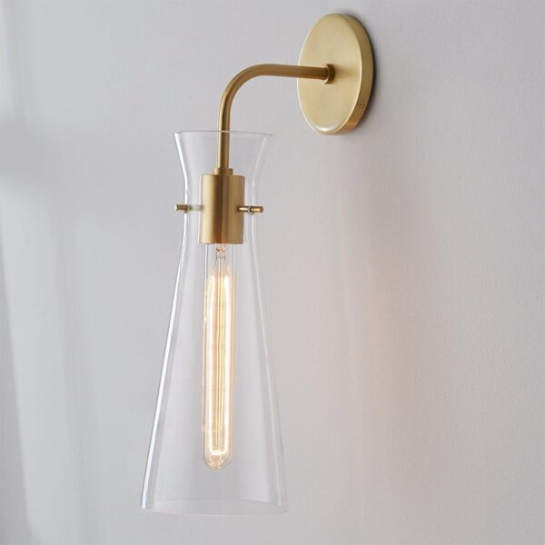 SC17135.2.SC17135AB Minimalist Flare Sconce – view 3