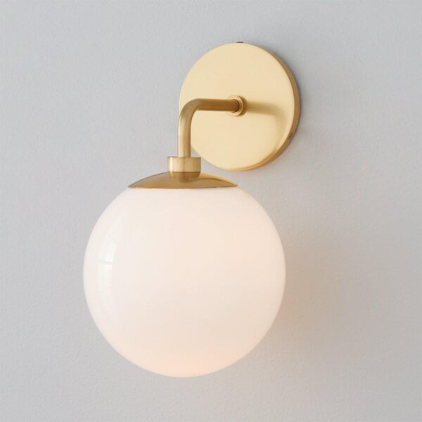 SC17138.0.SC17138AB Minimalist Globe Sconce – 1 Light