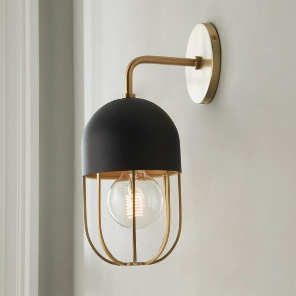 SC17145.2.SC17145AB Capsule Cage Sconce – view 2