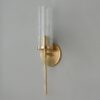 SC18034.1.SC18034AB Pencil Arm and Crackle Glass Sconce – view 2