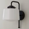 Opal Schoolhouse Sconce – view 2