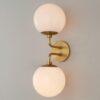 SC19113.0.SC19113AB Minimalist Globe Sconce – 2 Light