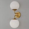 SC19113.1.SC19113AB Minimalist Globe Sconce – 2 Light – view 2