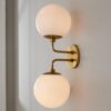 SC19113.2.SC19113AB Minimalist Globe Sconce – 2 Light – view 3