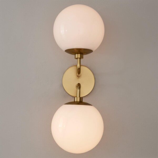 SC19113.3.SC19113AB Minimalist Globe Sconce – 2 Light – view 4