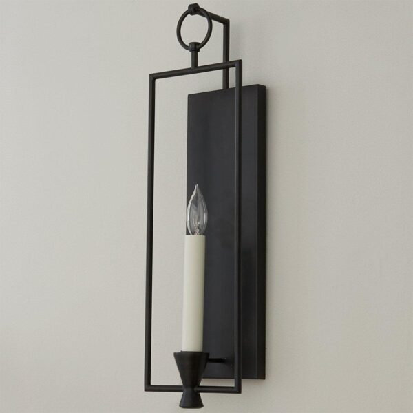SC20057.1.SC20057IR Vintage Candle Sconce – view 2