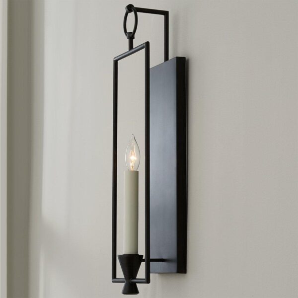 SC20057.2.SC20057IR Vintage Candle Sconce – view 3
