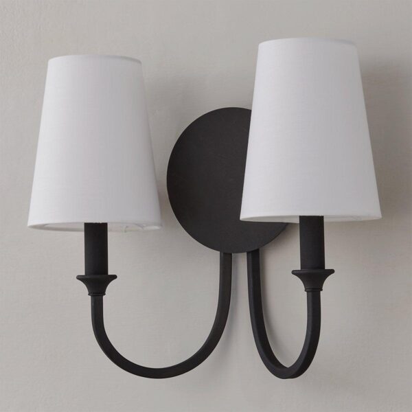 SC22152.1.SC22152BK Gloriosa Double Sconce – view 2
