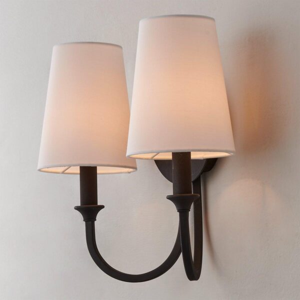 SC22152.3.SC22152BK Gloriosa Double Sconce – view 4