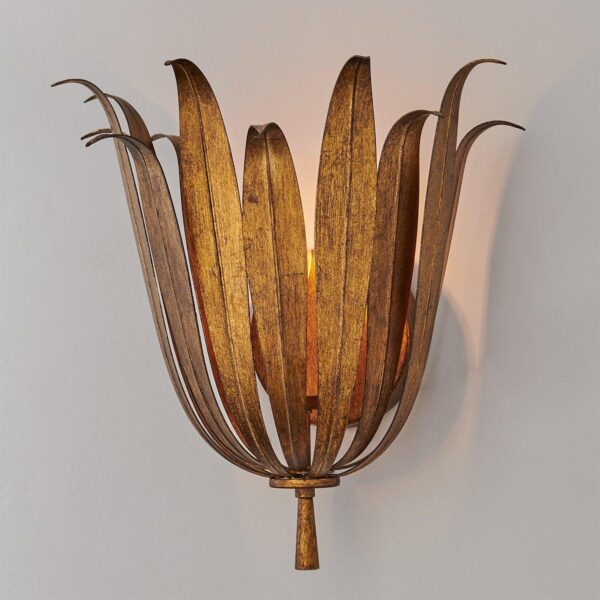 SC23031.0.SC23031AG Vicenzio Leaf Sconce