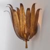 SC23031.2.SC23031AG Vicenzio Leaf Sconce – view 3