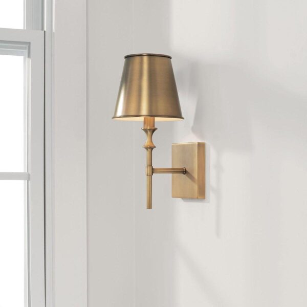 SC23034.1.SC23034AB Antigue Single Sconce – view 2
