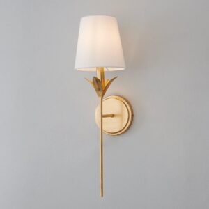 Olive Leaf Stem Sconce – 1 Light