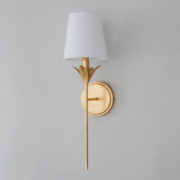 SC23108.1.SC23108GL Olive Leaf Stem Sconce – 1 Light – view 2